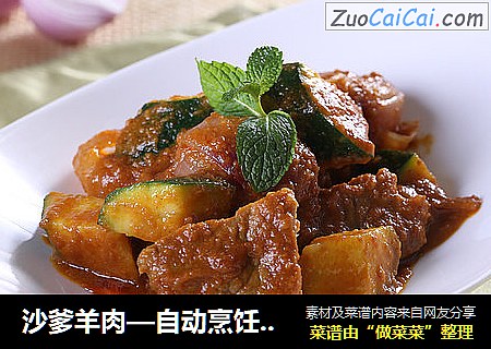 沙爹羊肉—自动烹饪锅食谱