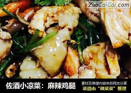 佐酒小凉菜：麻辣鸡腿
