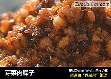 芽菜肉臊子
