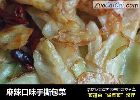 麻辣口味手撕包菜