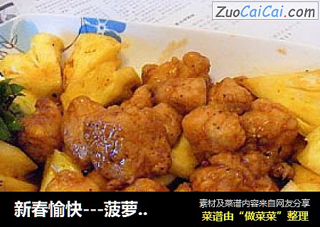 新春愉快---菠萝鱼块