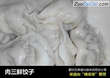 肉三鲜饺子