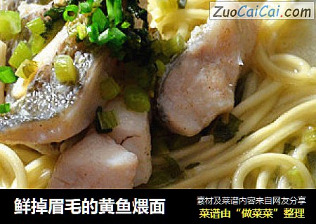 鲜掉眉毛的黄鱼煨面