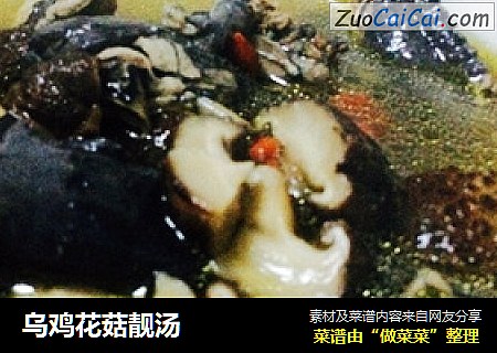 乌鸡花菇靓汤