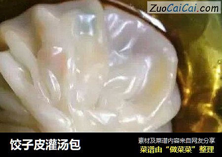 饺子皮灌汤包