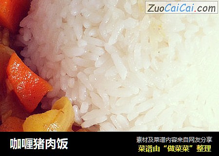 咖喱猪肉饭