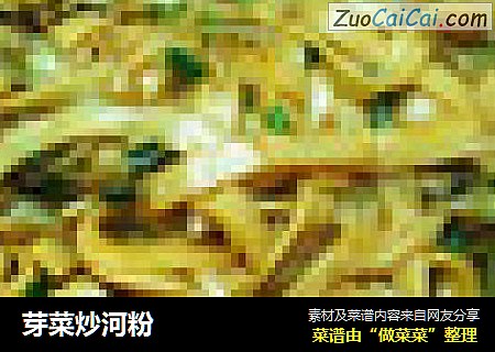 芽菜炒河粉
