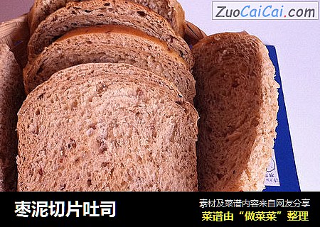 枣泥切片吐司