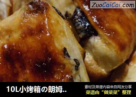 10L小烤箱の朗姆双莓司康