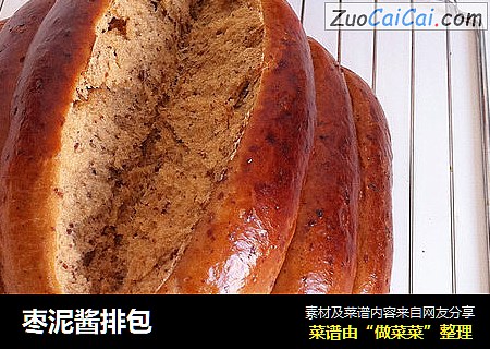 枣泥酱排包