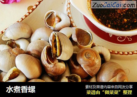 水煮香螺