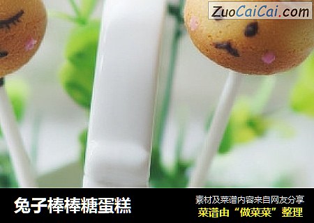 兔子棒棒糖蛋糕