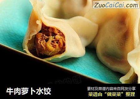牛肉萝卜水饺