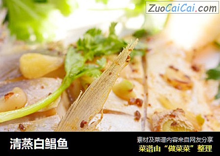 清蒸白鲳鱼
