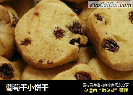 葡萄干小饼干