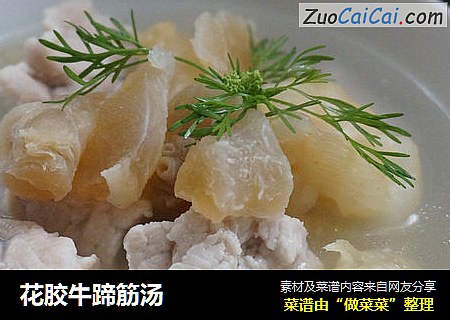 花胶牛蹄筋汤