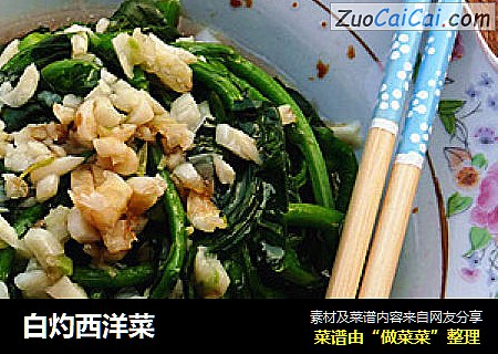 白灼西洋菜