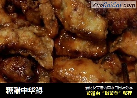 糖醋中华鲟
