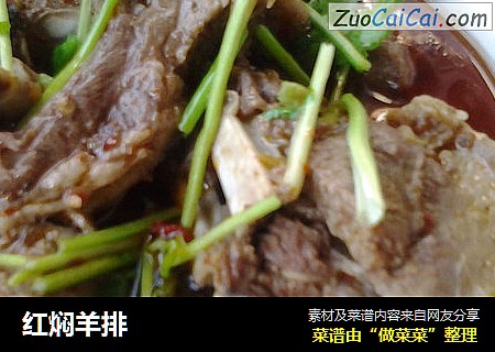 红焖羊排