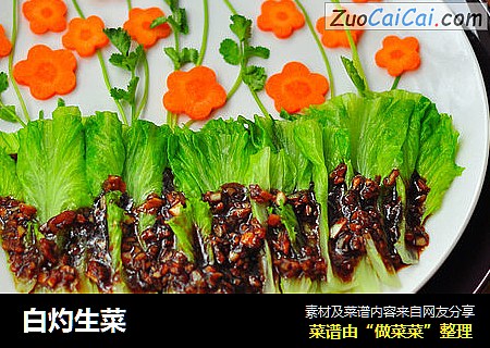 白灼生菜