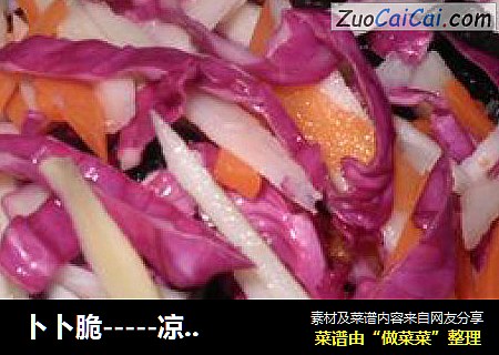 卜卜脆-----凉拌三丝黑木耳