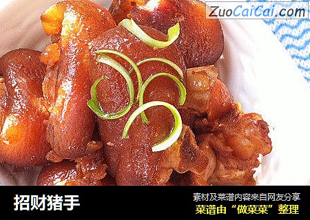 招财猪手