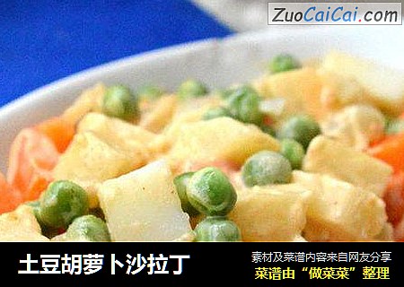 土豆胡萝卜沙拉丁