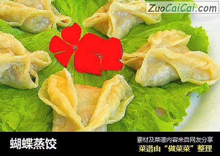 蝴蝶蒸饺