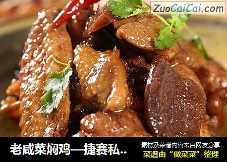 老咸菜焖鸡—捷赛私房菜