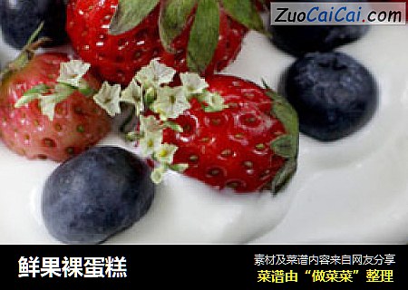 鲜果裸蛋糕