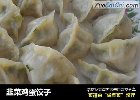 韭菜鸡蛋饺子