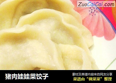 猪肉娃娃菜饺子