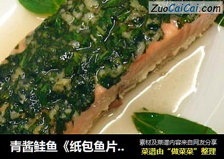 青酱鲑鱼《纸包鱼片 7》