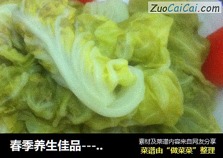 春季养生佳品－好吃的蔬菜卷
