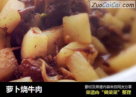 萝卜烧牛肉