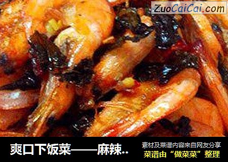 爽口下饭菜——麻辣茶皇虾