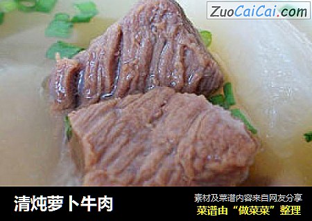 清炖萝卜牛肉