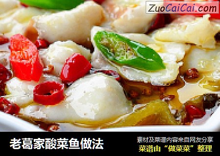 老葛家酸菜鱼做法
