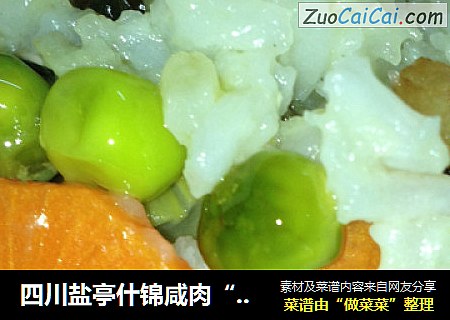 四川盐亭什锦咸肉“控”干饭