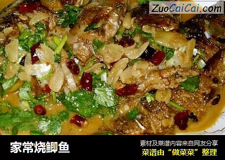 家常烧鲫鱼
