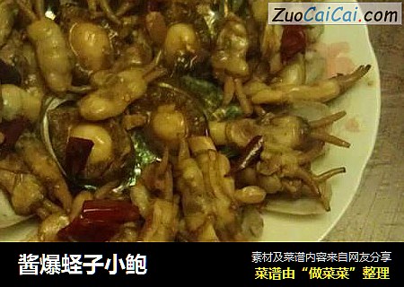 酱爆蛏子小鲍