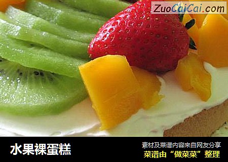 水果裸蛋糕