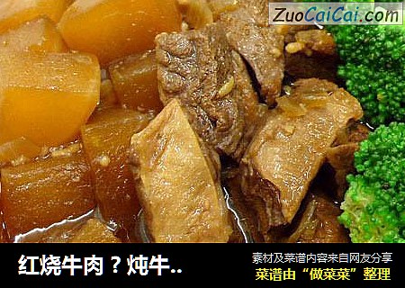 红烧牛肉 ? 炖牛肉 1