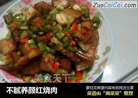 不腻养颜红烧肉