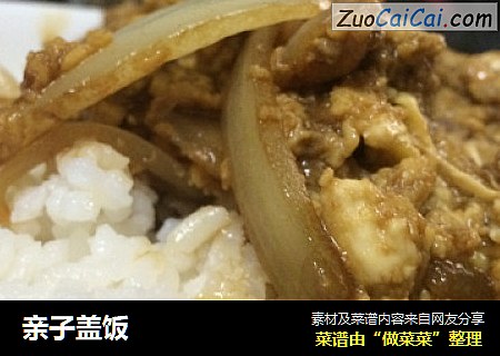 亲子盖饭