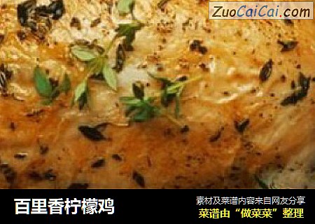 百里香柠檬鸡