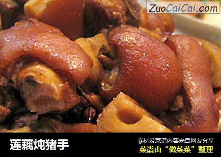 莲藕炖猪手