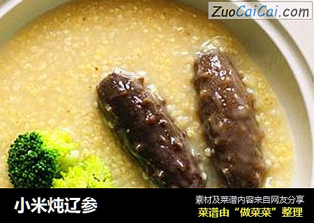 小米炖辽参