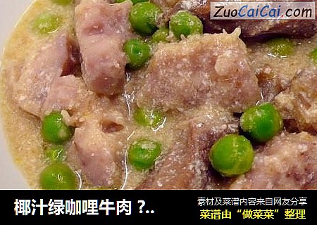 椰汁绿咖哩牛肉 ? 炖牛肉 3