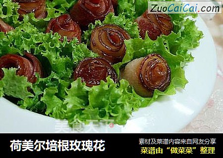 荷美尔培根玫瑰花